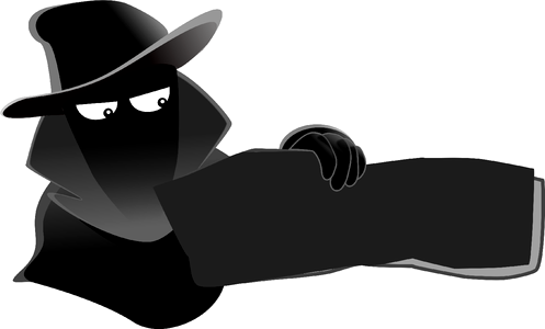 Criminal man black