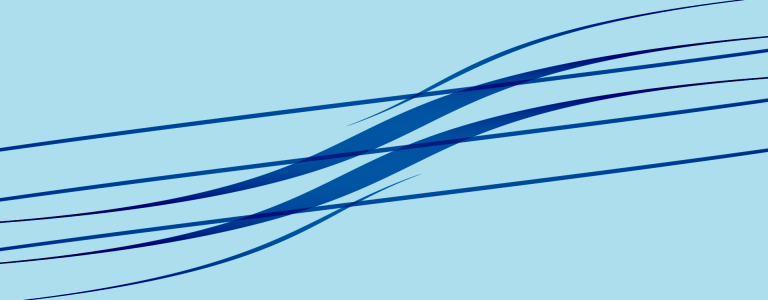Blue abstract blue banner