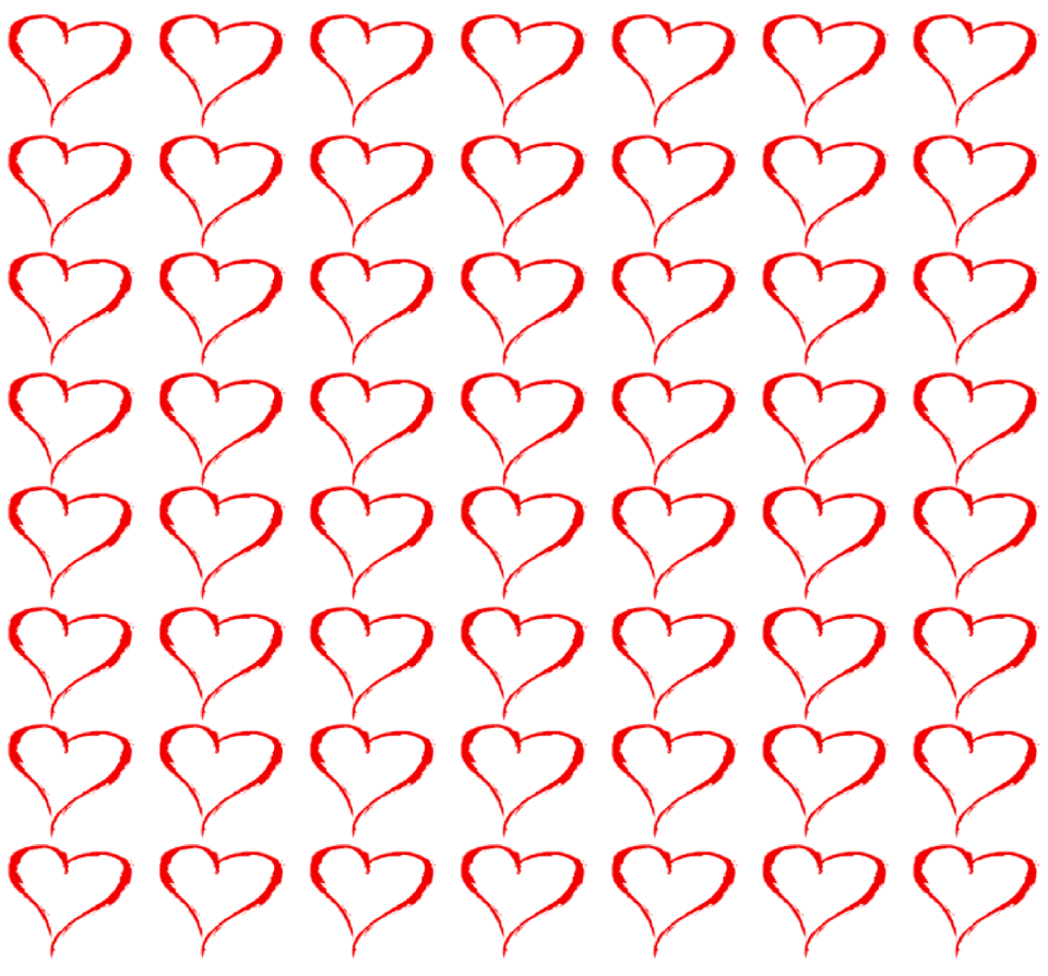 In love heart romance