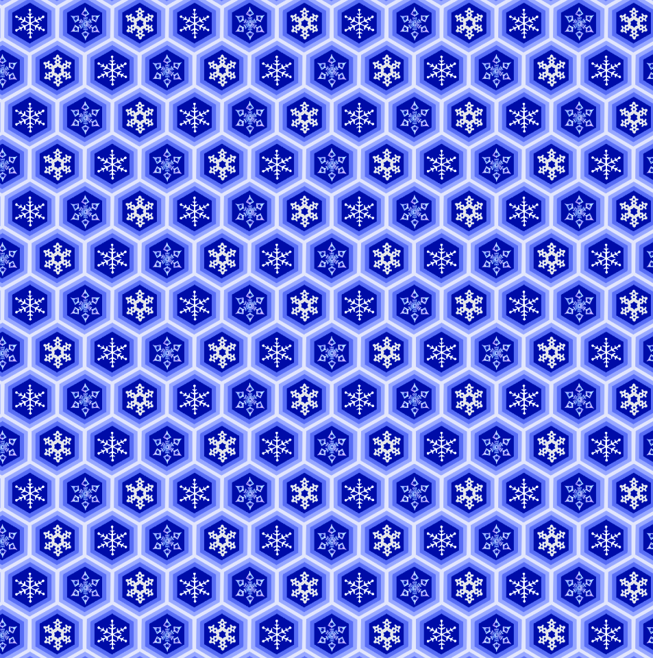 Pattern countless blue