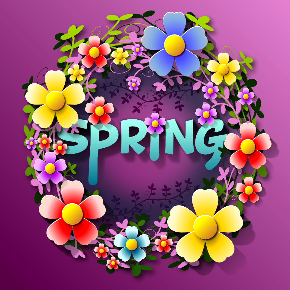 Floral flowery cards