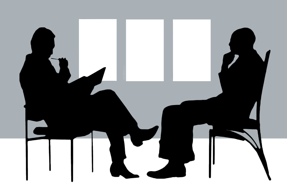 Silhouette communication brain