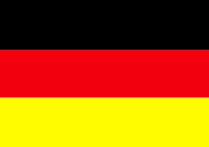 Black red gold flag germany regions
