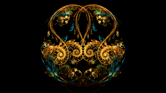 Fantasy abstract cosmos