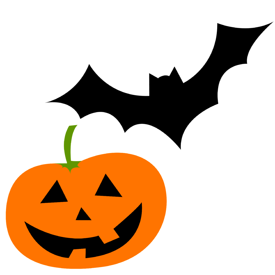 October decoration postcard