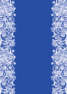 White blue blue-and-white