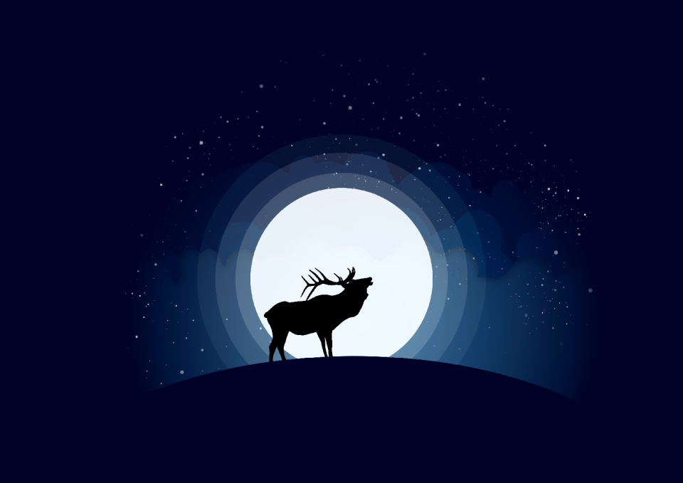 Moon shadow Free illustrations
