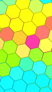 3d shapes pattern