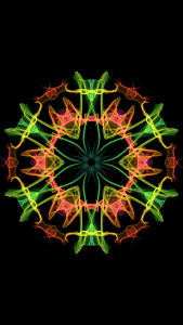 Pattern color flower