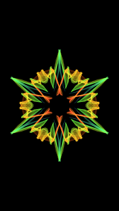 Pattern color flower