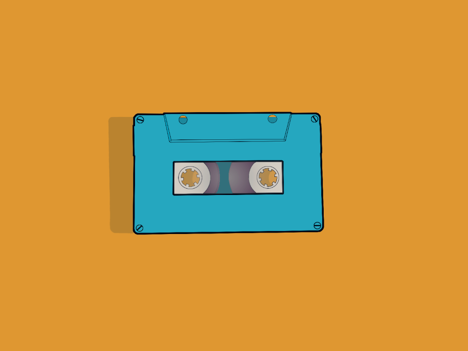 Sound tape animated