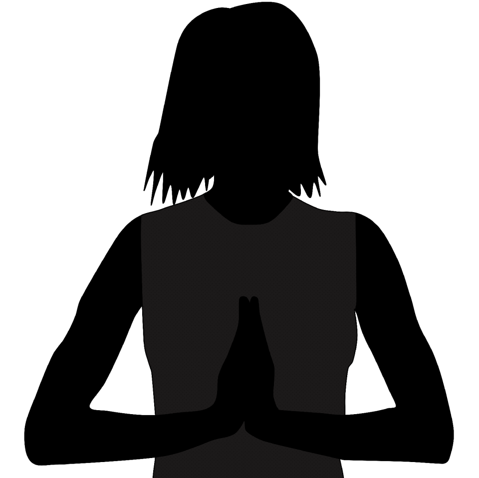 Silhouette religion faith