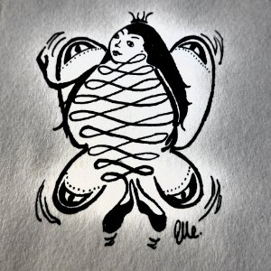 Woman queen animal