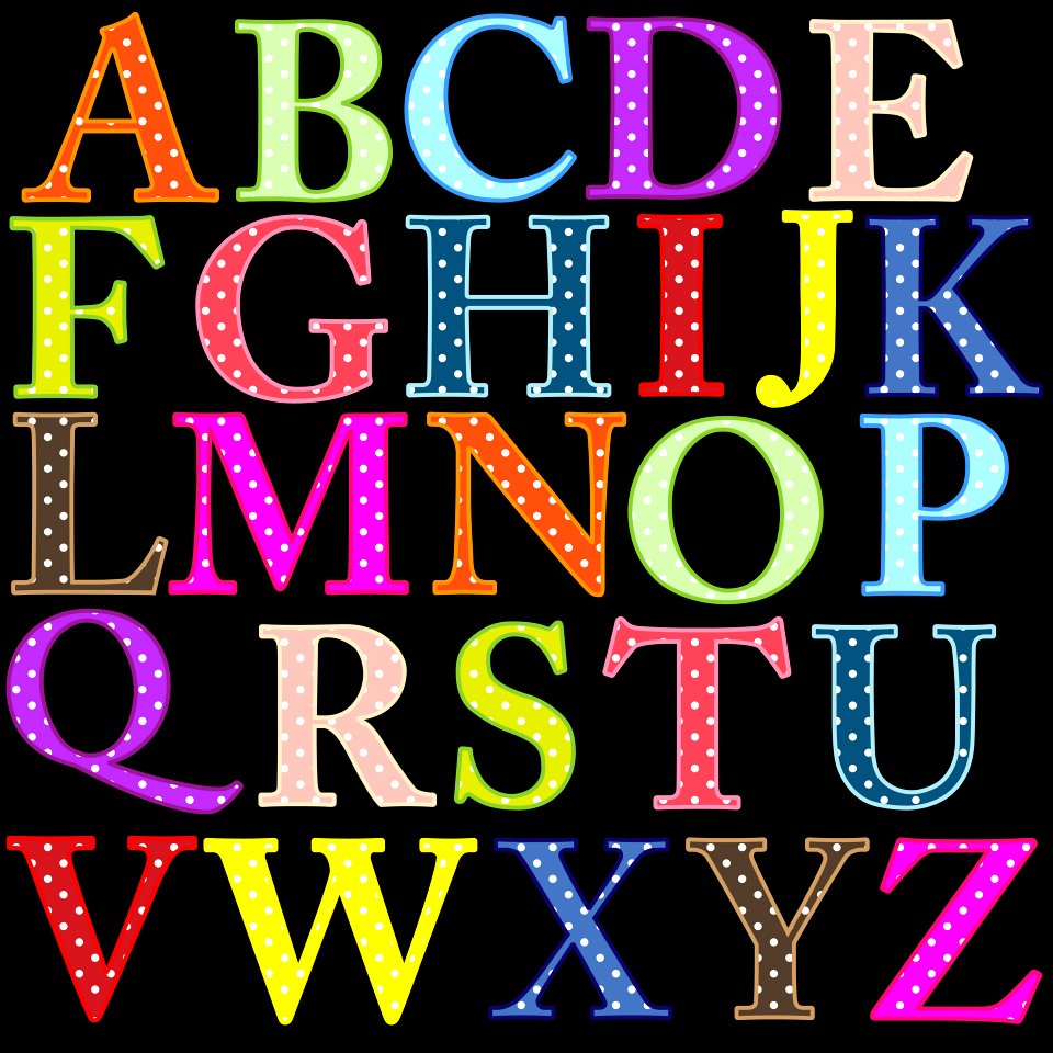 Alphabet Letters