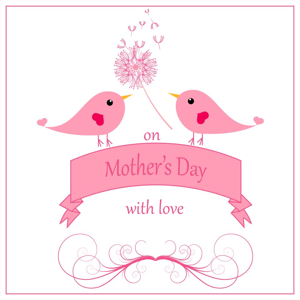 Mother's Day Card Cute