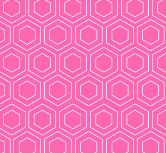 Pink Octagonal Geometric Background