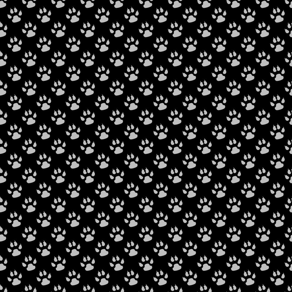 Paw Prints Background Wallpaper