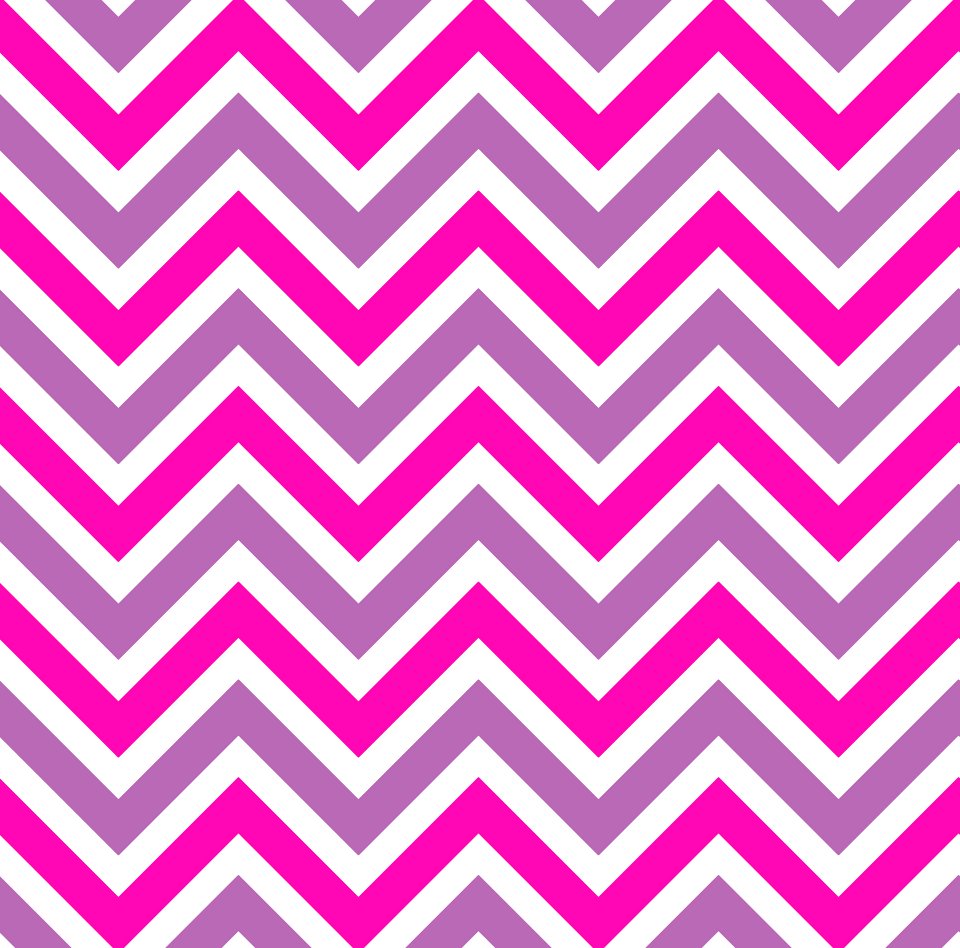 Chevrons Stripes Pink Background