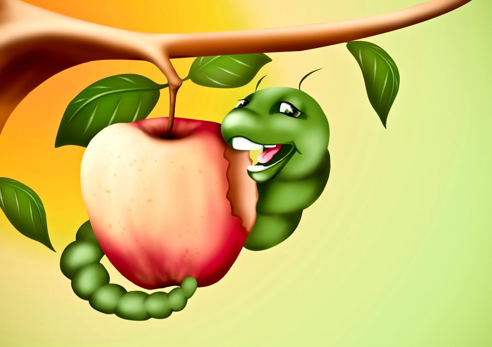 The Happy Caterpillar.