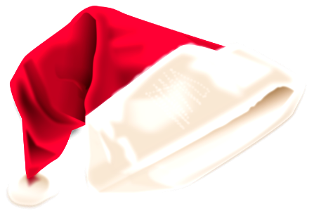 Illustration Of A Red Santa Hat