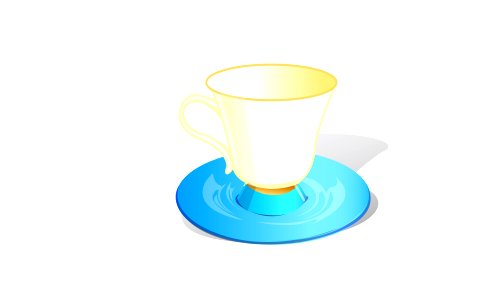 illustration of isolated hot of coffee cup on white background