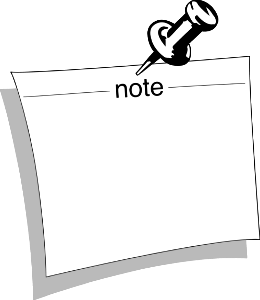 Illustration Of A Blank Note