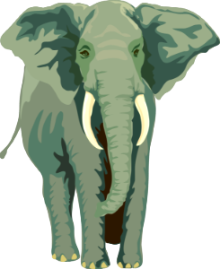Illustration Of An Elephant