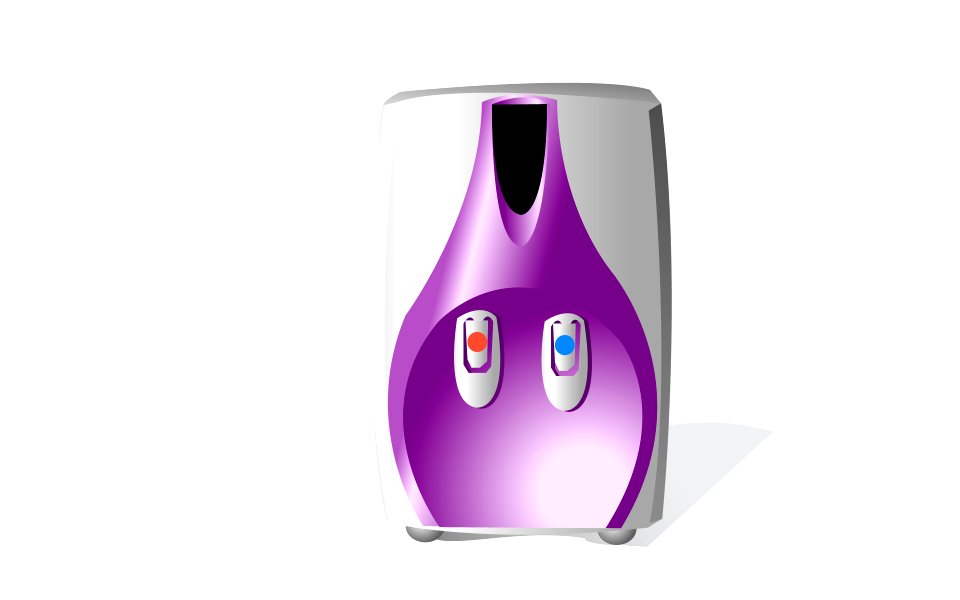 water cooler vector illustration