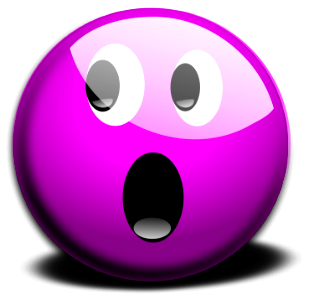 Illustration Of A Purple Smiley Face