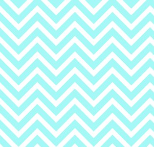 Chevrons Zigzags Pattern Blue