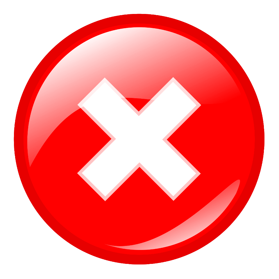 Illustration Of A Red Close Button