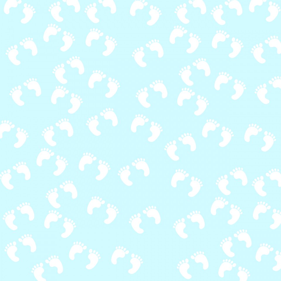 Baby Footprints Background