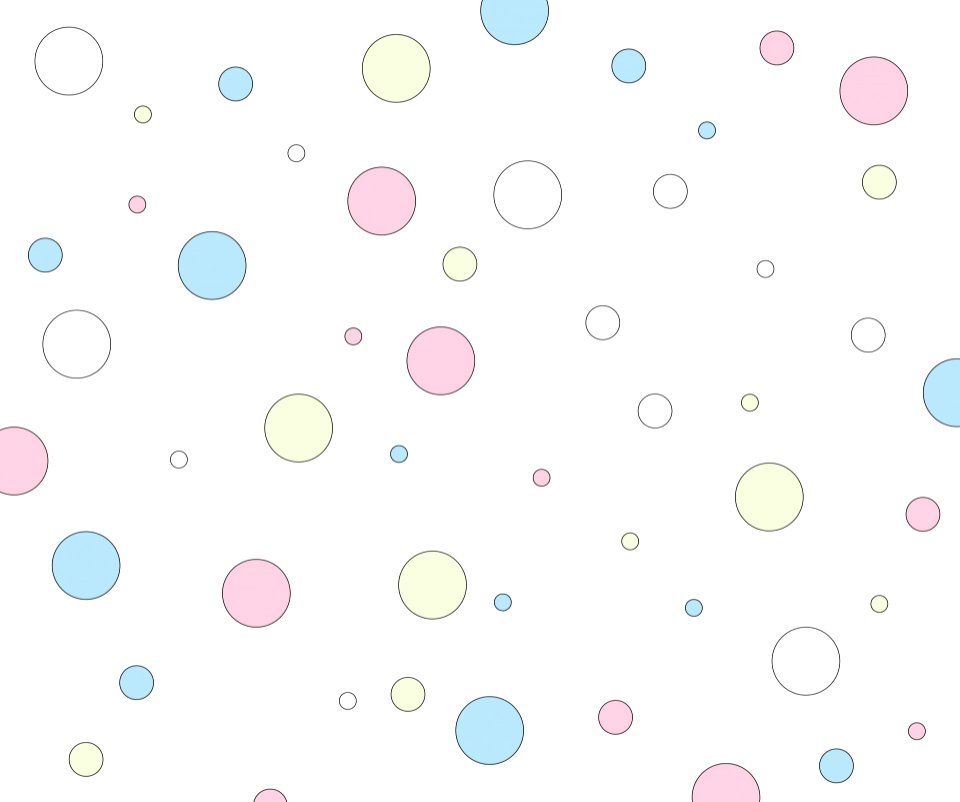 Bubbles Circles Background