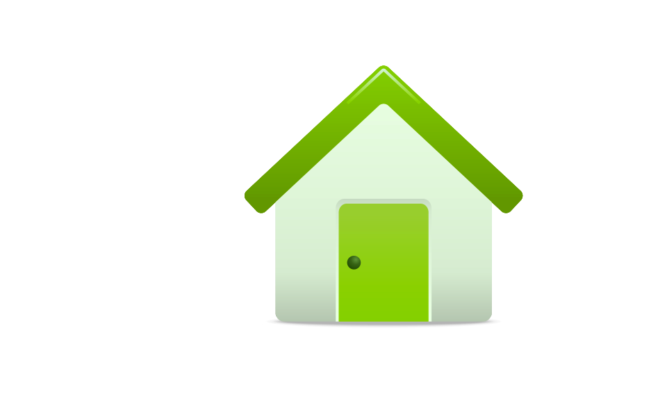 Illustrated house icon