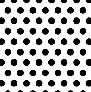 Polka Dots Black