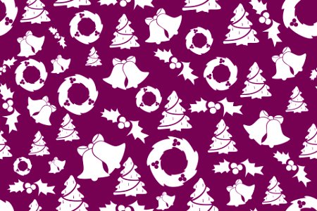 Purple Christmas Background