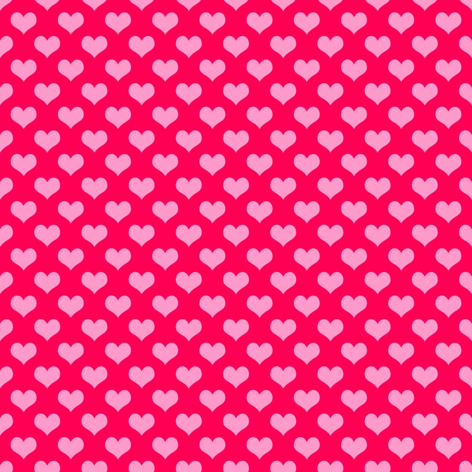 Hearts Background Wallpaper Pink
