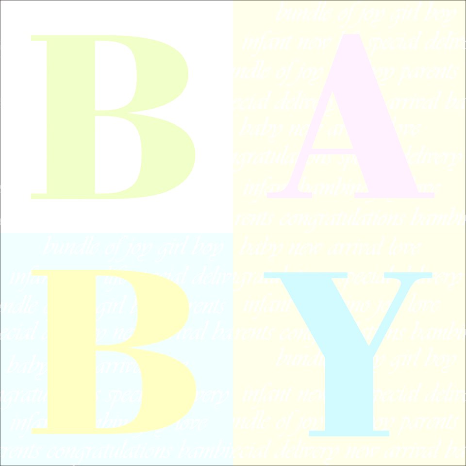 Baby Background Text
