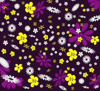 Floral Background Colorful
