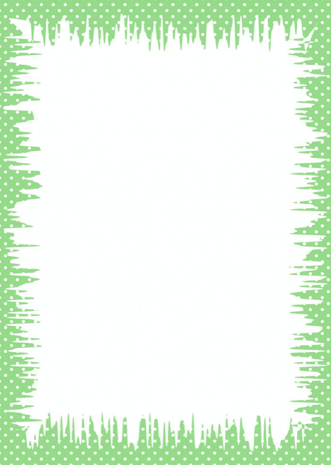 Green Note Paper Invitation