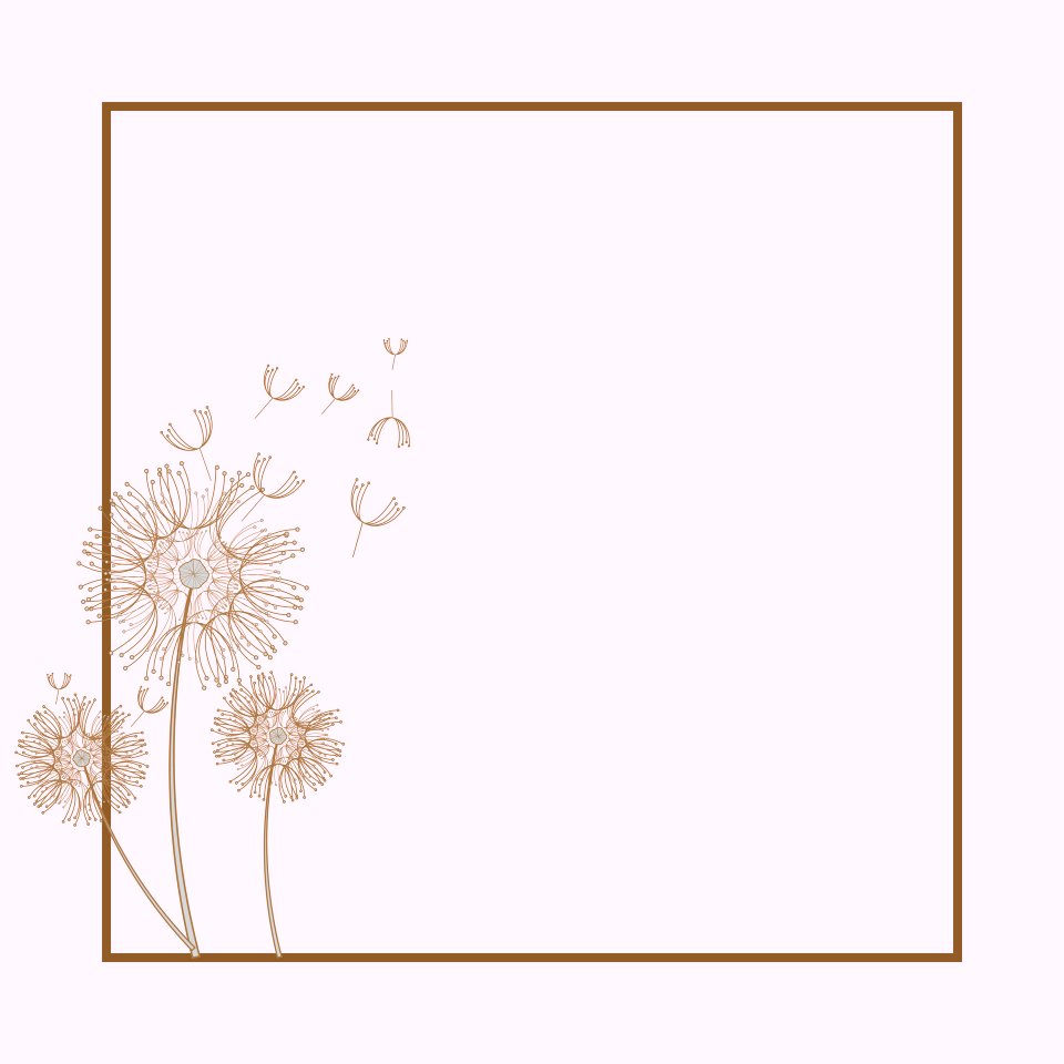 Dandelion Card