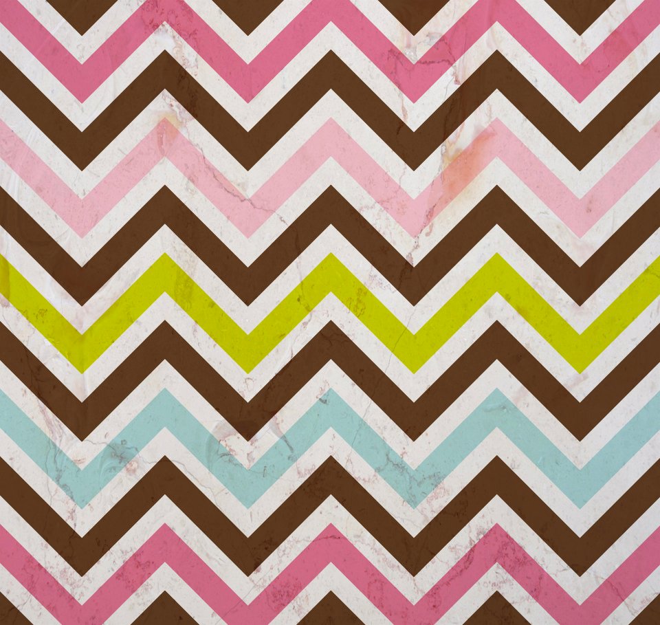 Vintage Chevrons Grunge Wallpaper