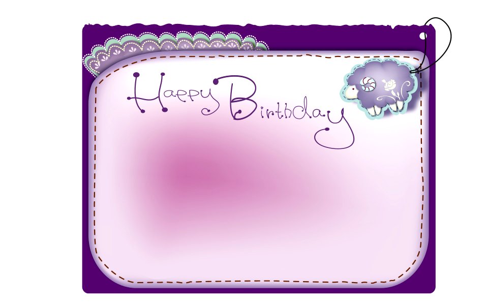 happy birthday card design