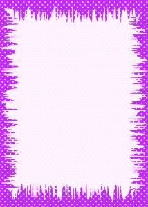Purple Note Paper Invitation