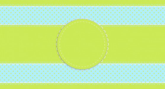 Lace Polka Dots Border