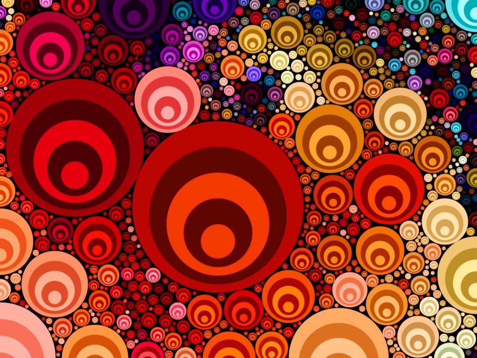 Pattern Circle Design Textile