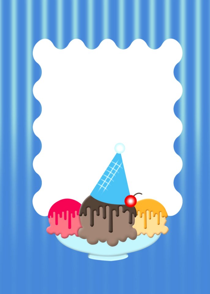 Blue Text Cartoon Font