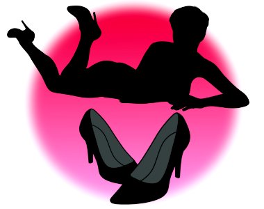 Silhouette Hand Font Illustration