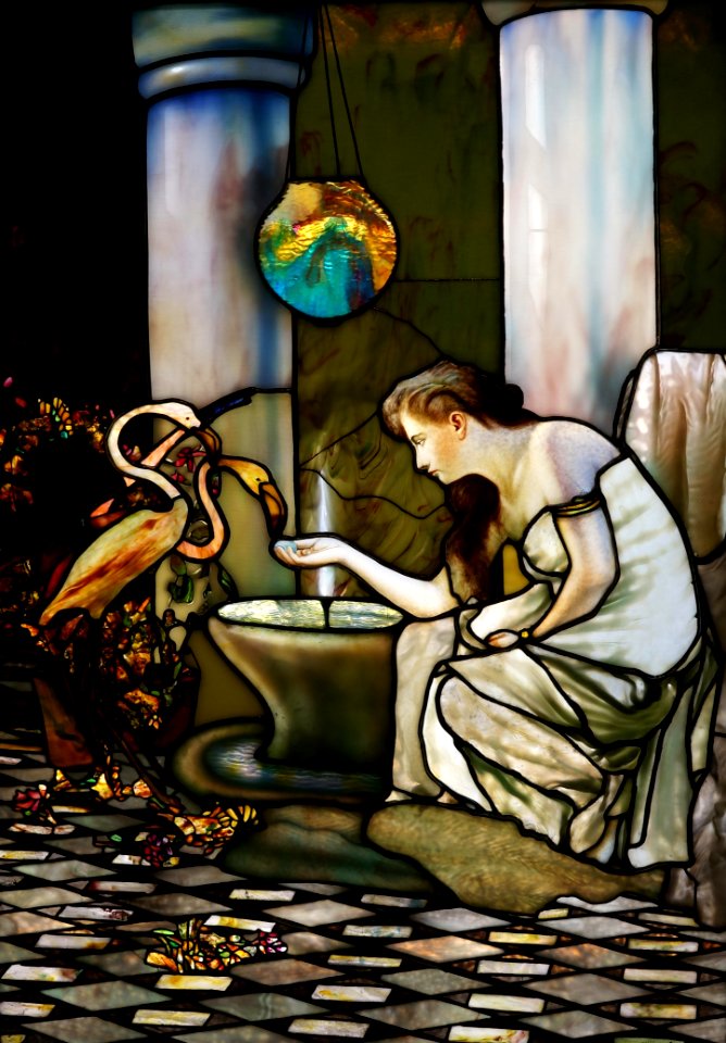 Art, Window, Glass, Painting
