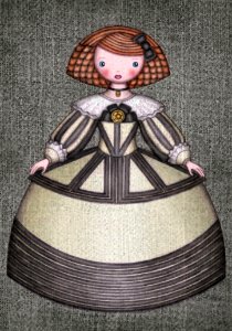 Doll, Art, Costume Design, Illustration